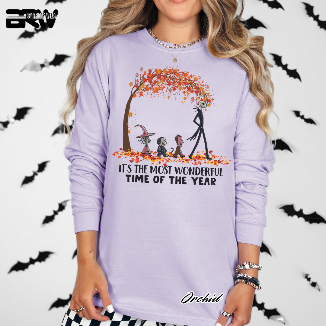 'Its The Most Wonderful Time' Fall Long-Sleeve Tee