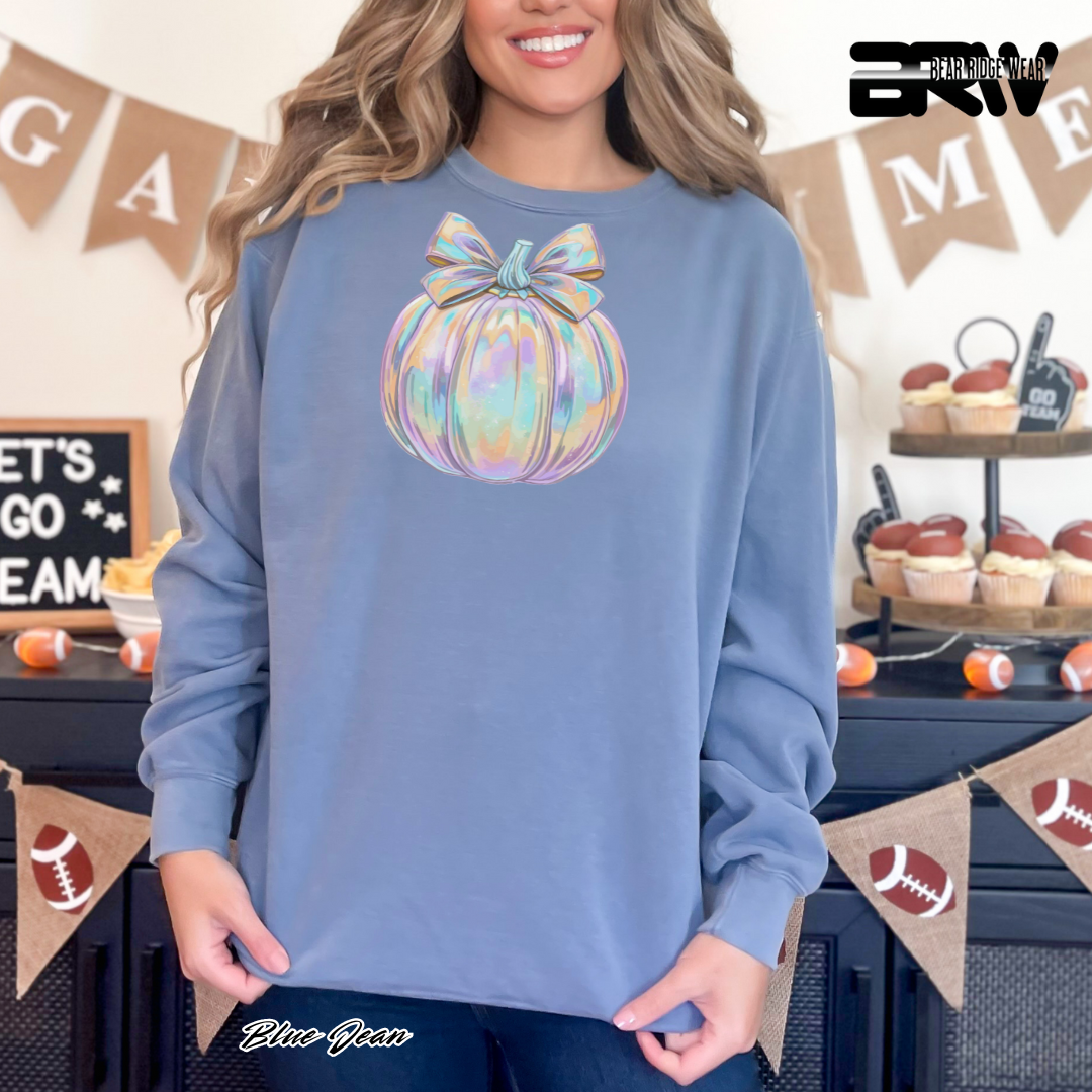 'Iridescent Pumpkin' Fall Long Sleeve Tee