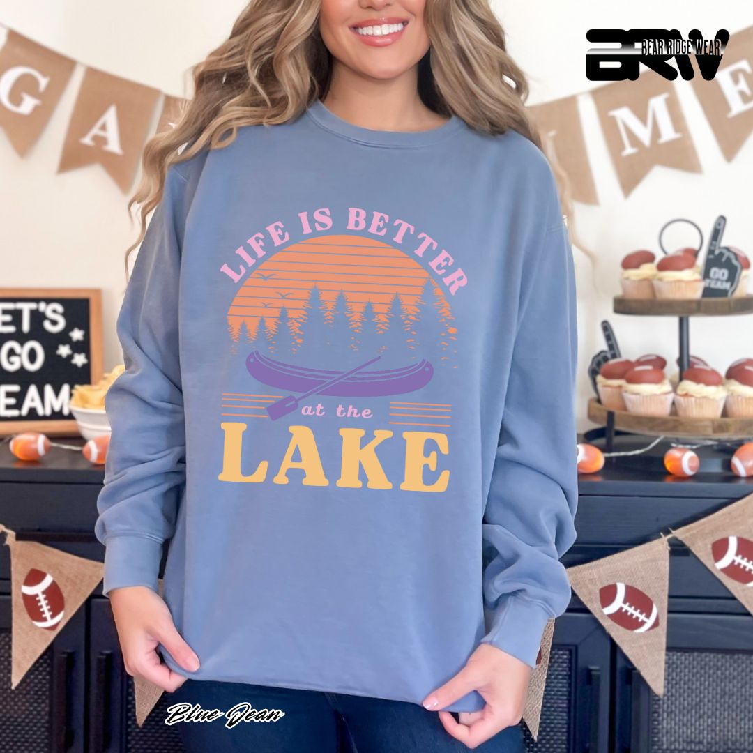 'Life Is Better At The Lake' Summer Long-Sleeve Tee