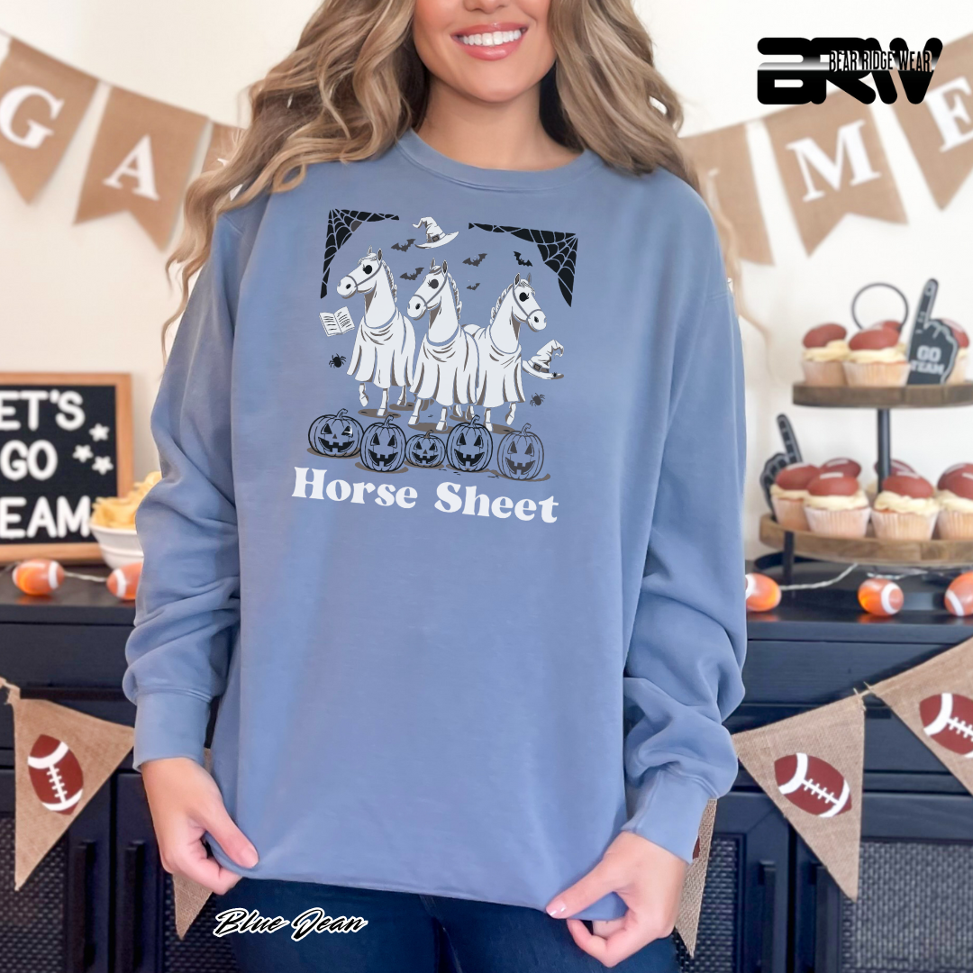 'Horse Sheet' Fall Long Sleeve Tee
