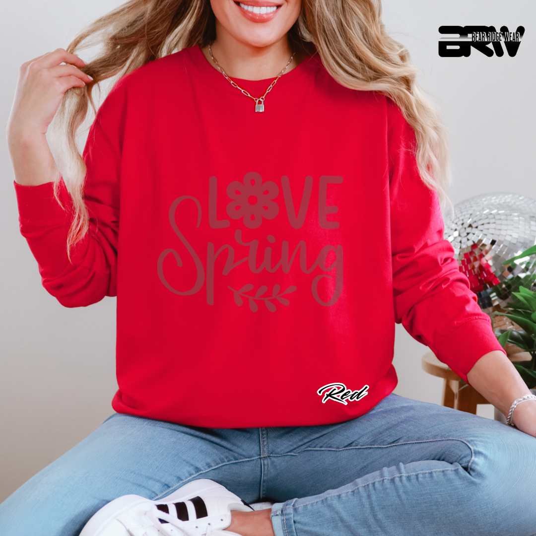 'Love Spring' Long Sleeve Tees