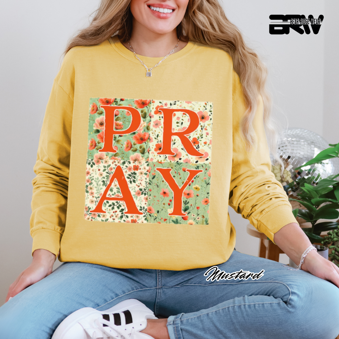 'Pray' Faith Long-Sleeve Tee