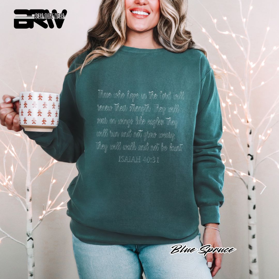 'Get Your Hope Up Back' Faith Long Sleeve Tee