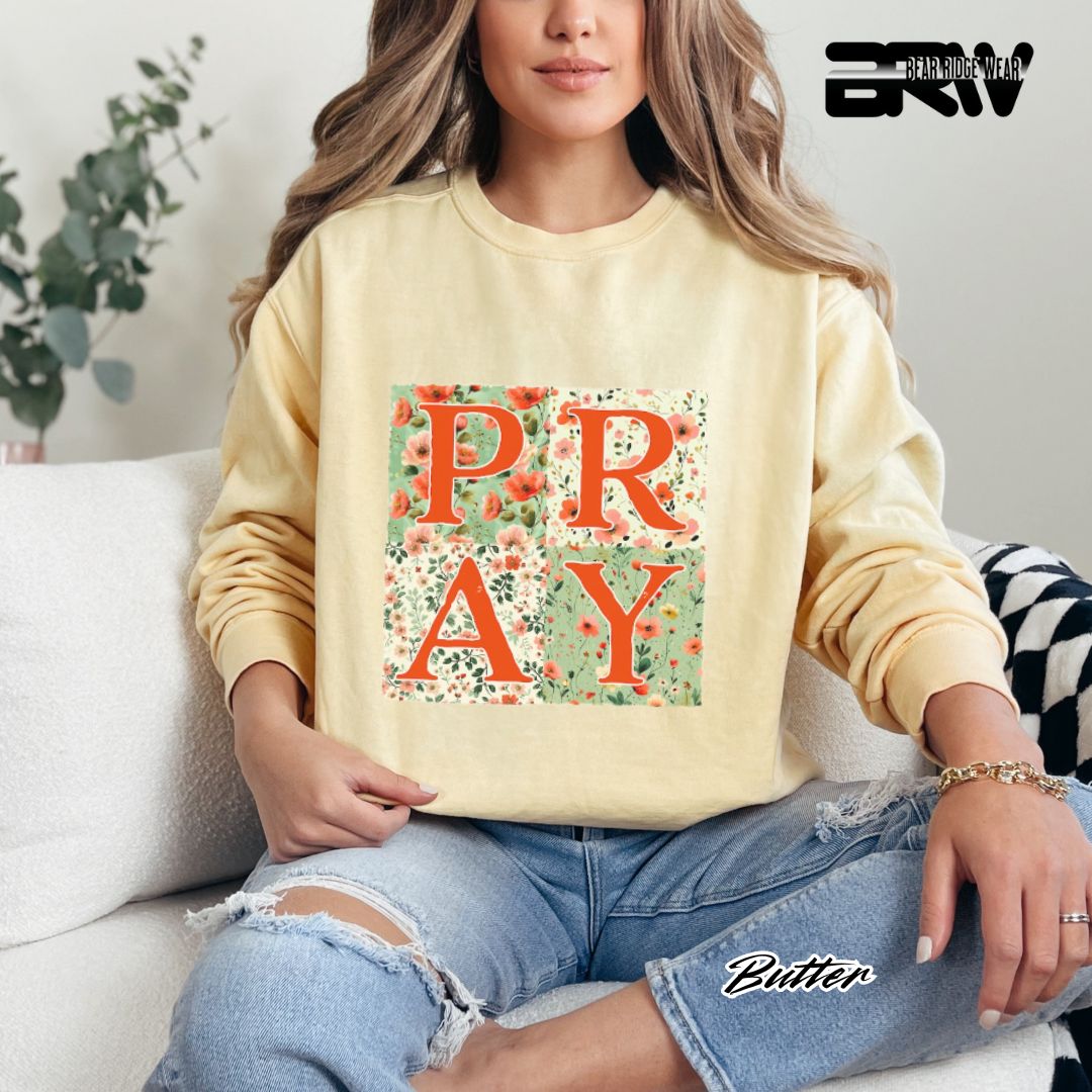 'Pray' Faith Long Sleeve Tee