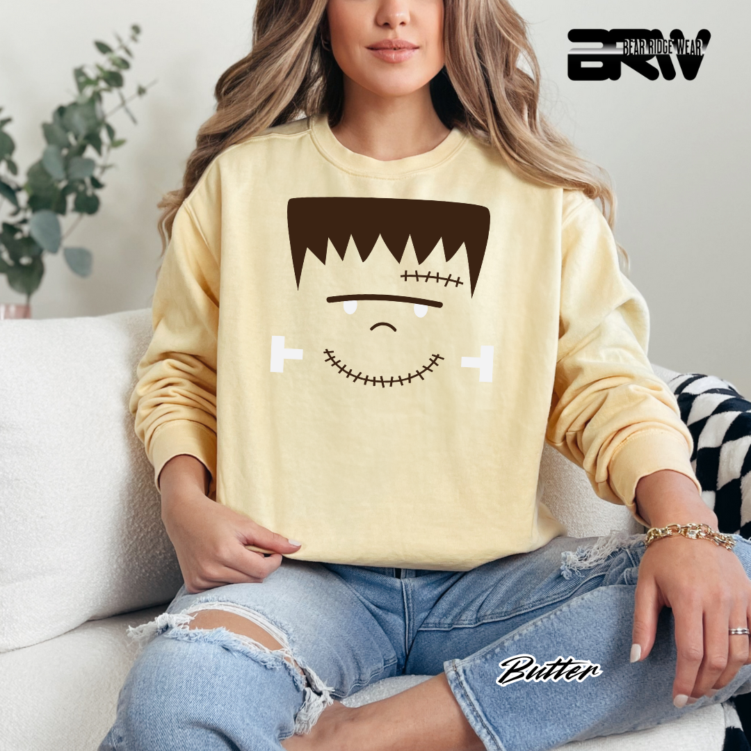 'Frankenstein' Fall Long Sleeve Tee