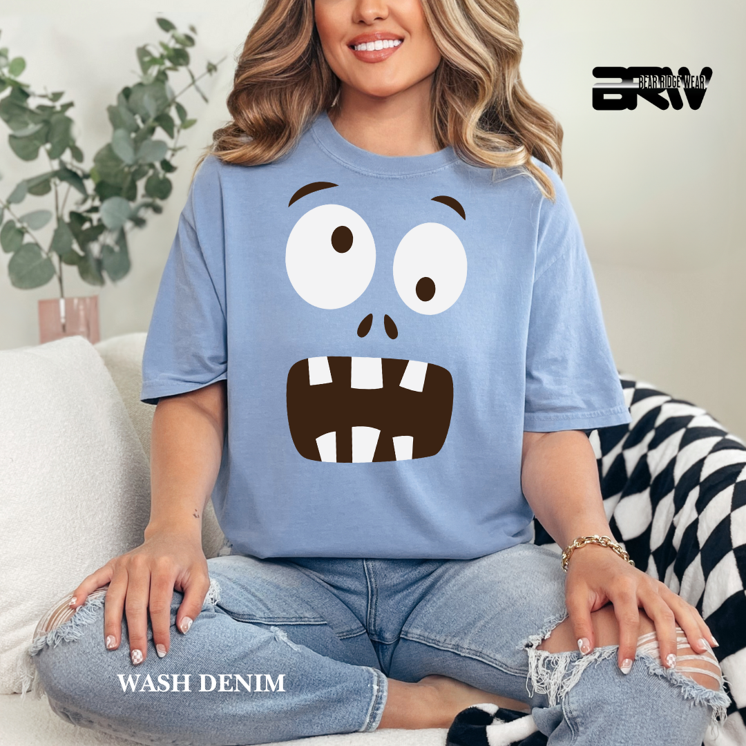 'Monster face' Fall Tee