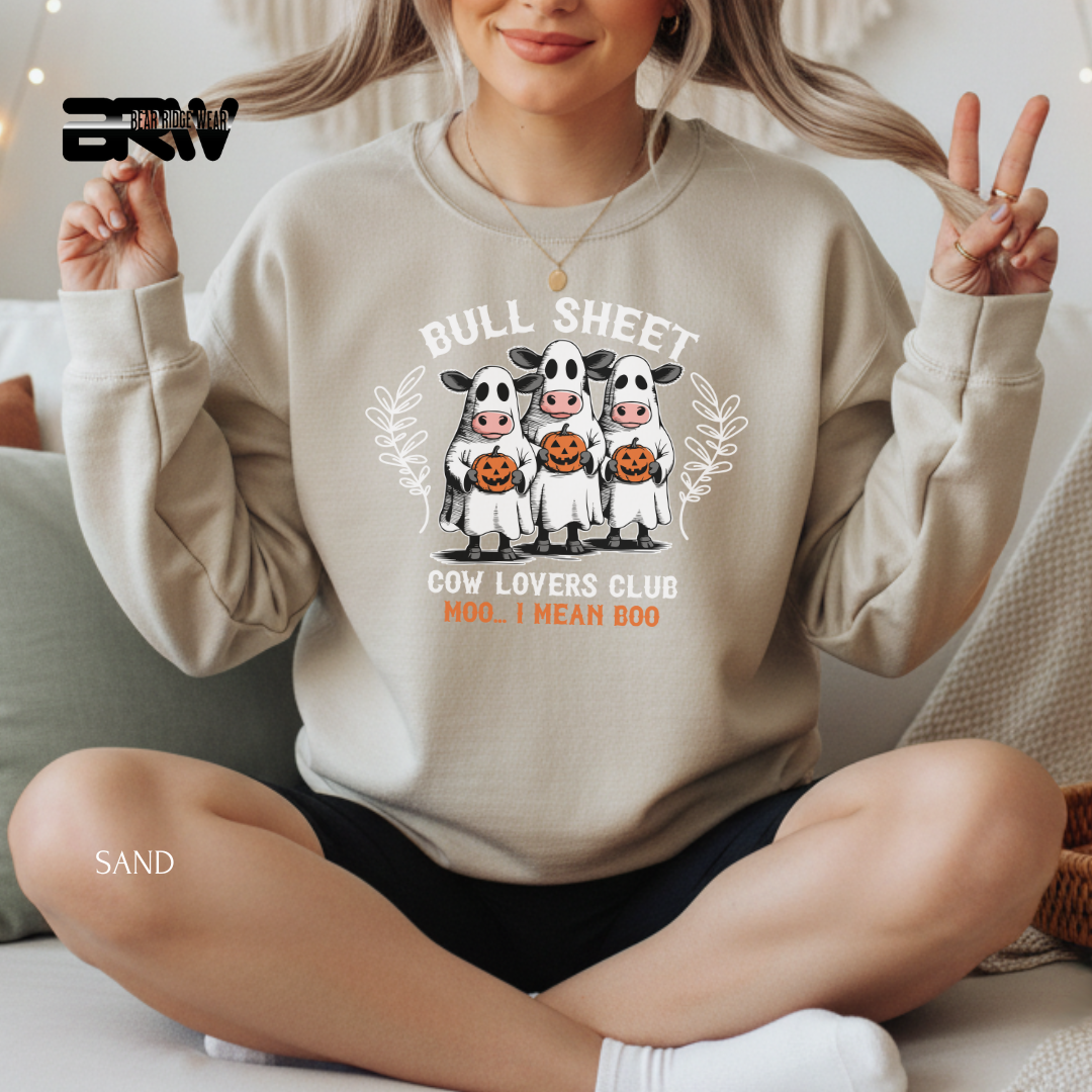 'Bull Sheet' Fall Crewneck Sweatshirt