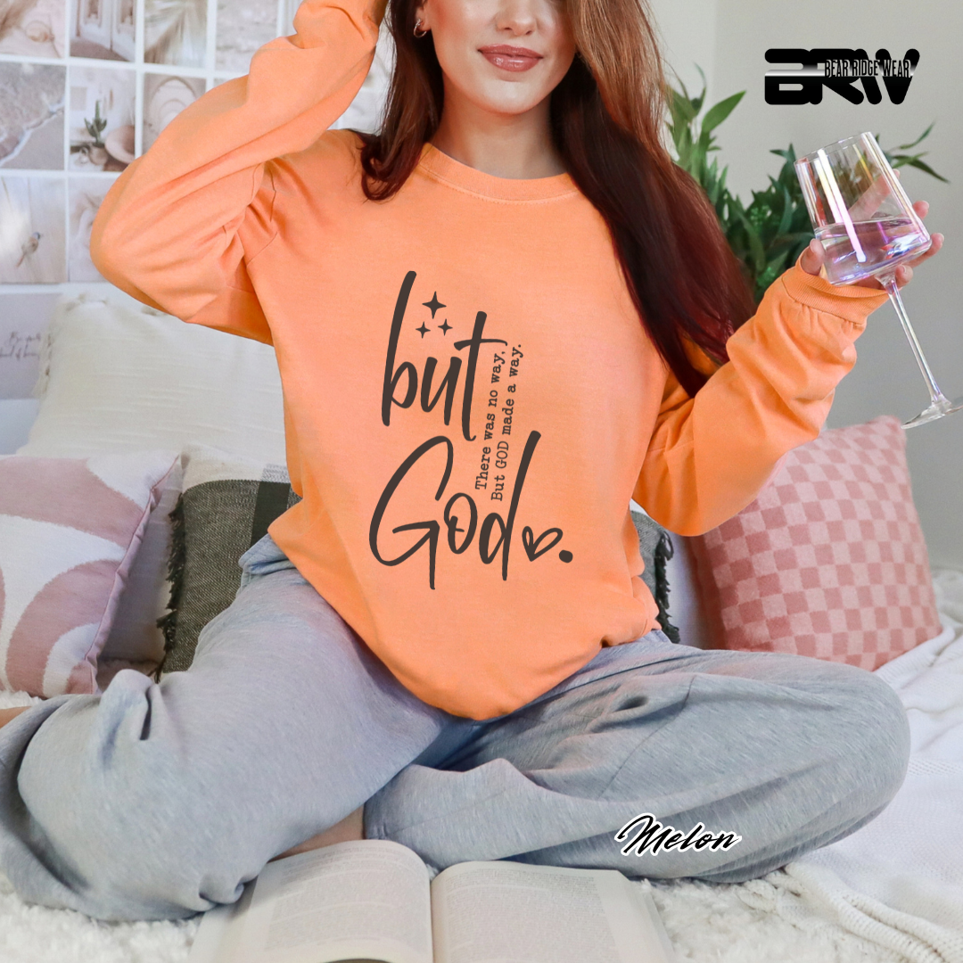 'But God Made A Way' Long-Sleeve Tee