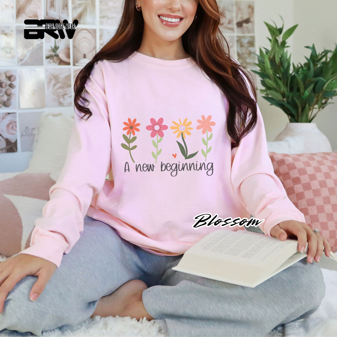 'A New Beginning' Long Sleeve Tee