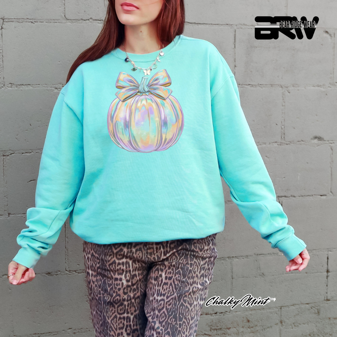 'Iridescent Pumpkin' Fall Long Sleeve Tee