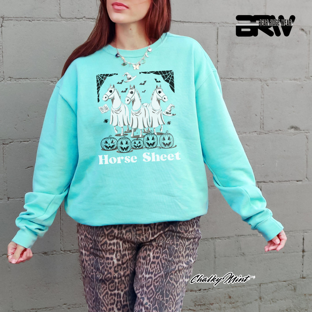 'Horse Sheet' Fall Long Sleeve Tee