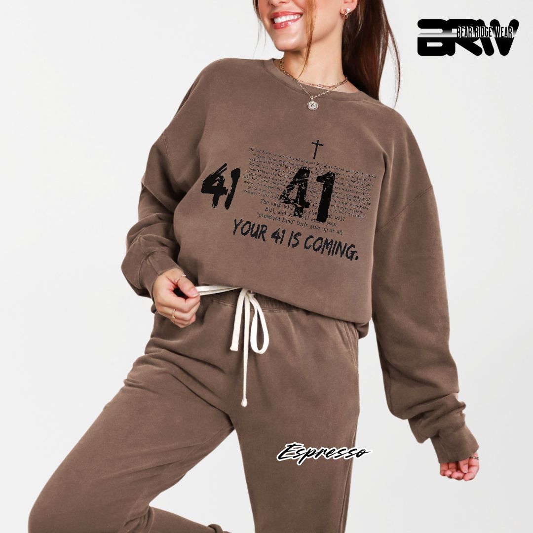 'Your 41 Is Coming' Faith Long Sleeve Tee