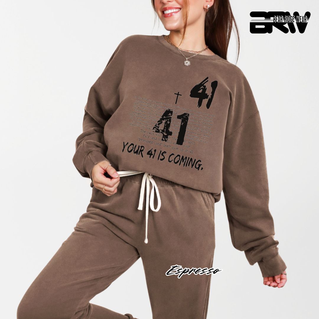 'Your 41 Is Coming' Faith Long Sleeve Tee