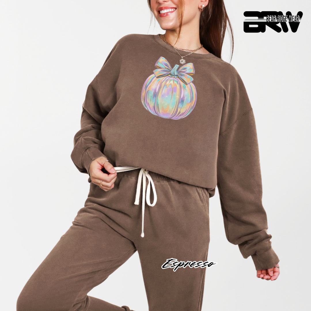 'Iridescent Pumpkin' Fall Long Sleeve Tee