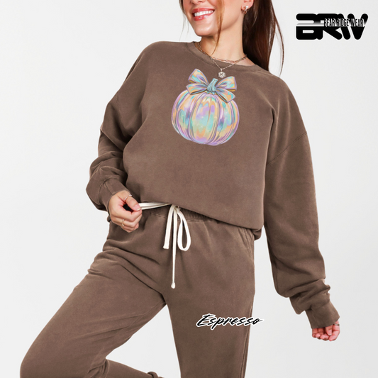 'Iridescent Pumpkin' Fall Long Sleeve Tee