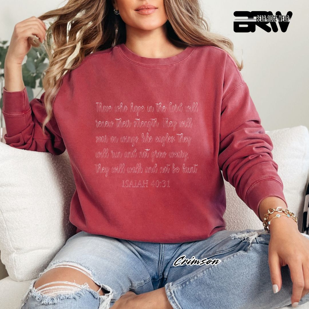 'Get Your Hope Up Back' Faith Long Sleeve Tee