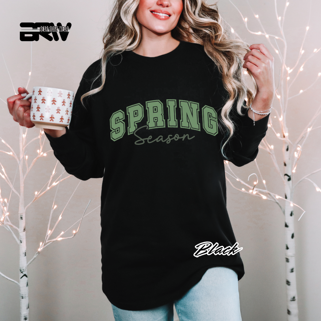 'Spring Season' Long Sleeve Tee
