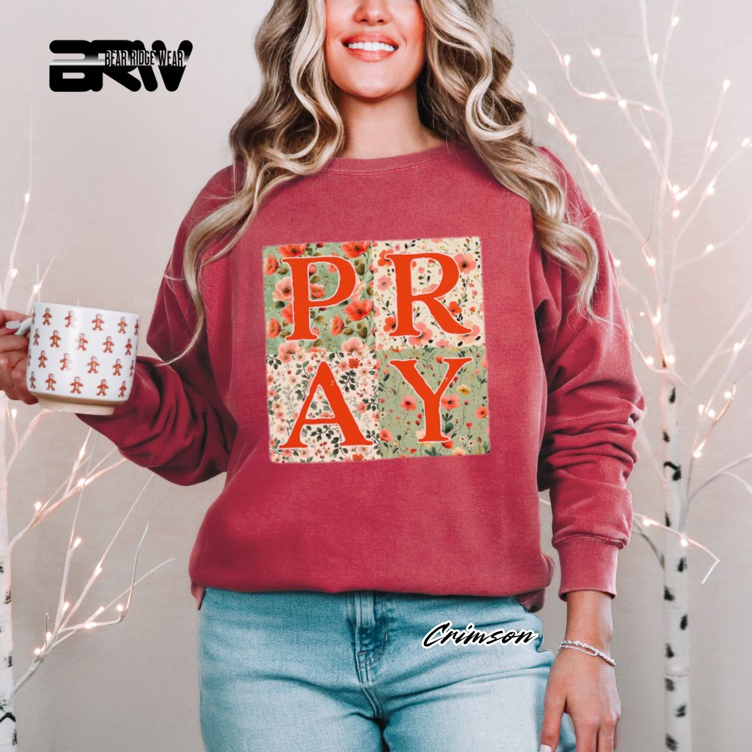 'Pray' Faith Long Sleeve Tee