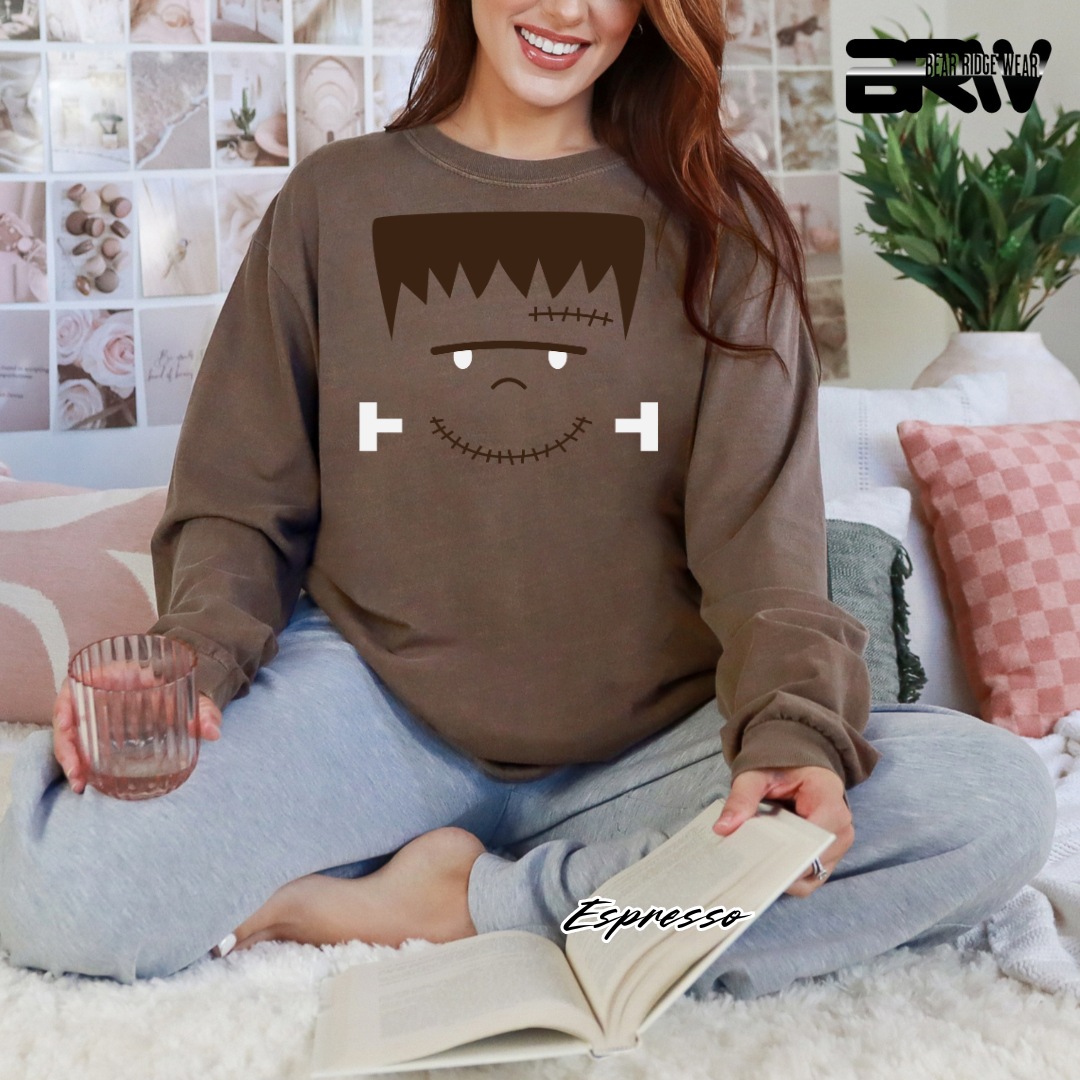 'Frankenstein' Fall Long Sleeve Tee