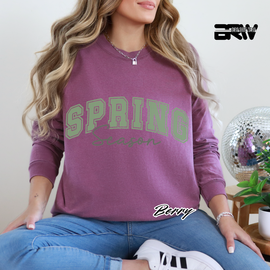 'Spring Season' Long Sleeve Tee