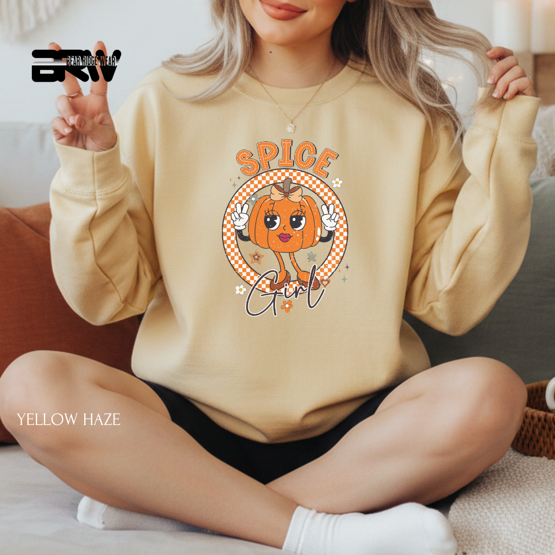 'Spice Girl' Fall Crewneck Sweatshirt