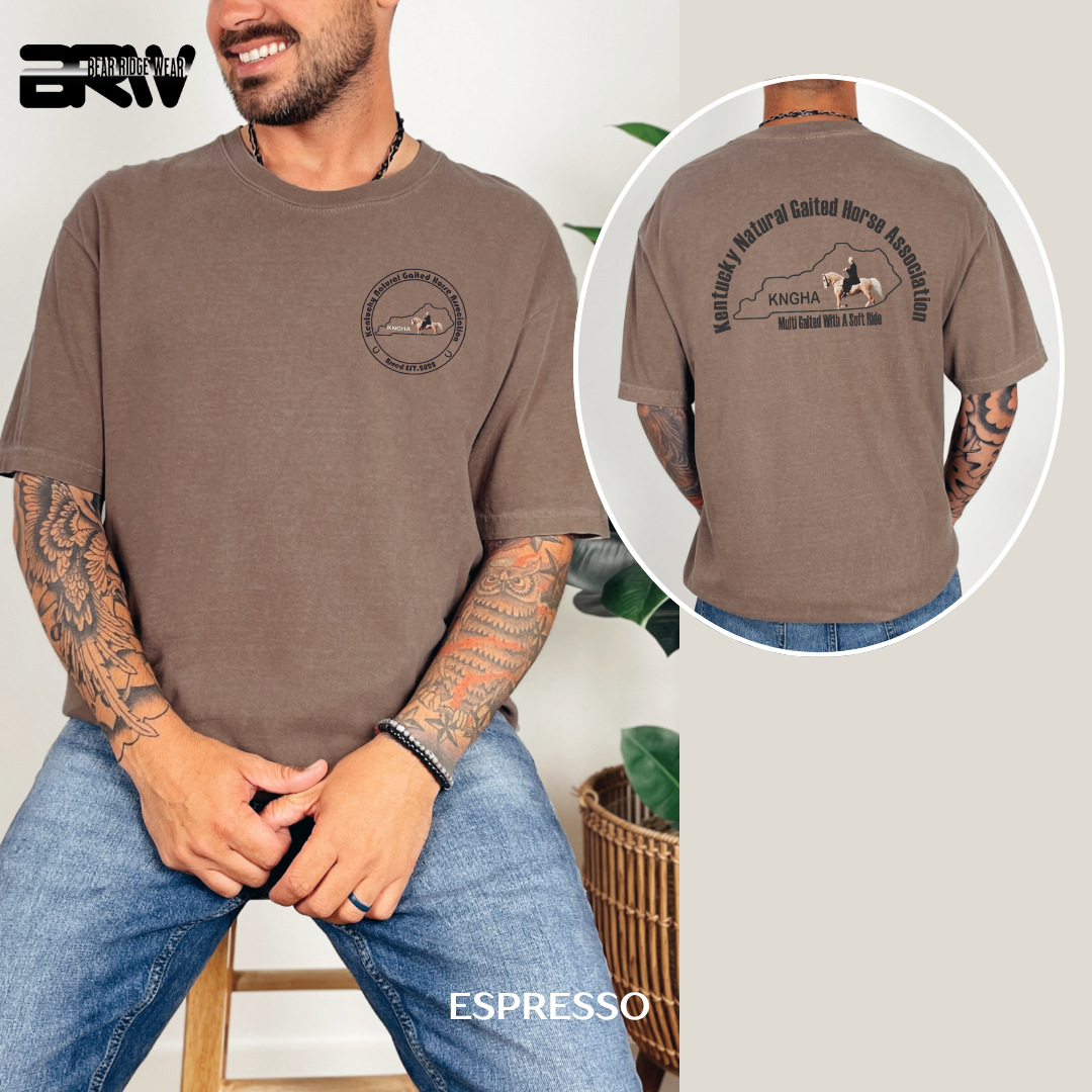 KNGHA MENS T-SHIRT BLACK