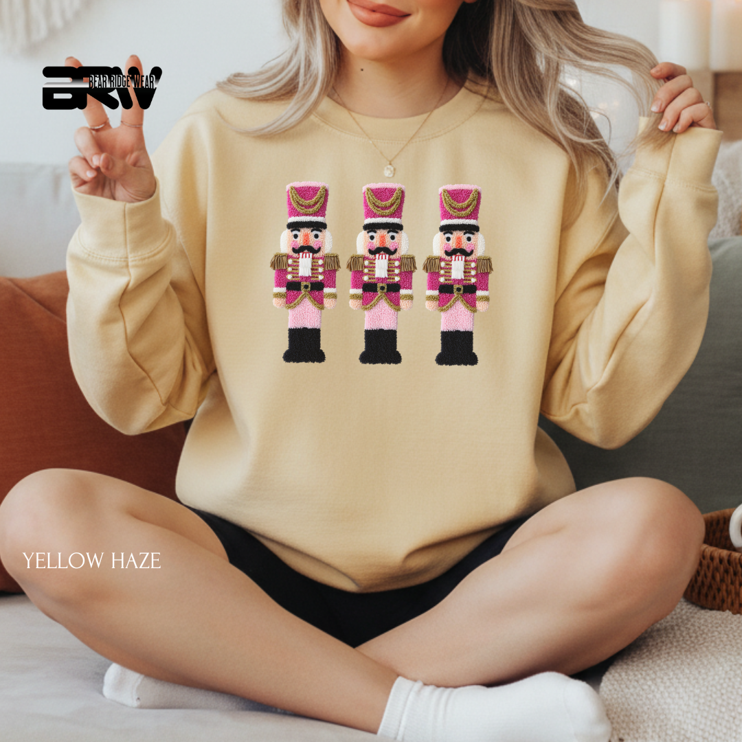 'Nutcracker Yarn' Christmas Crewneck Sweatshirt