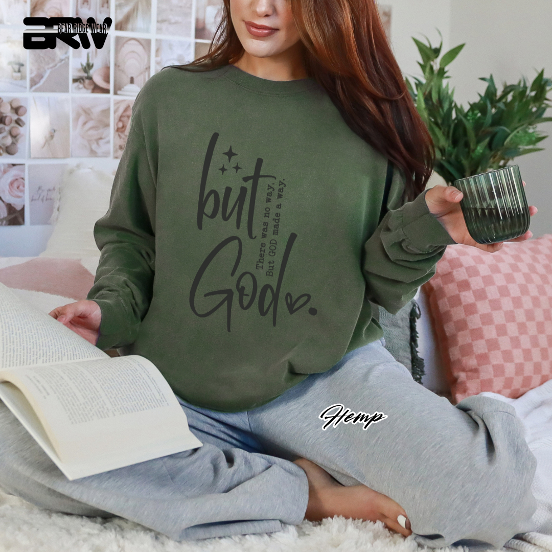 'But God Made A Way' Long-Sleeve Tee