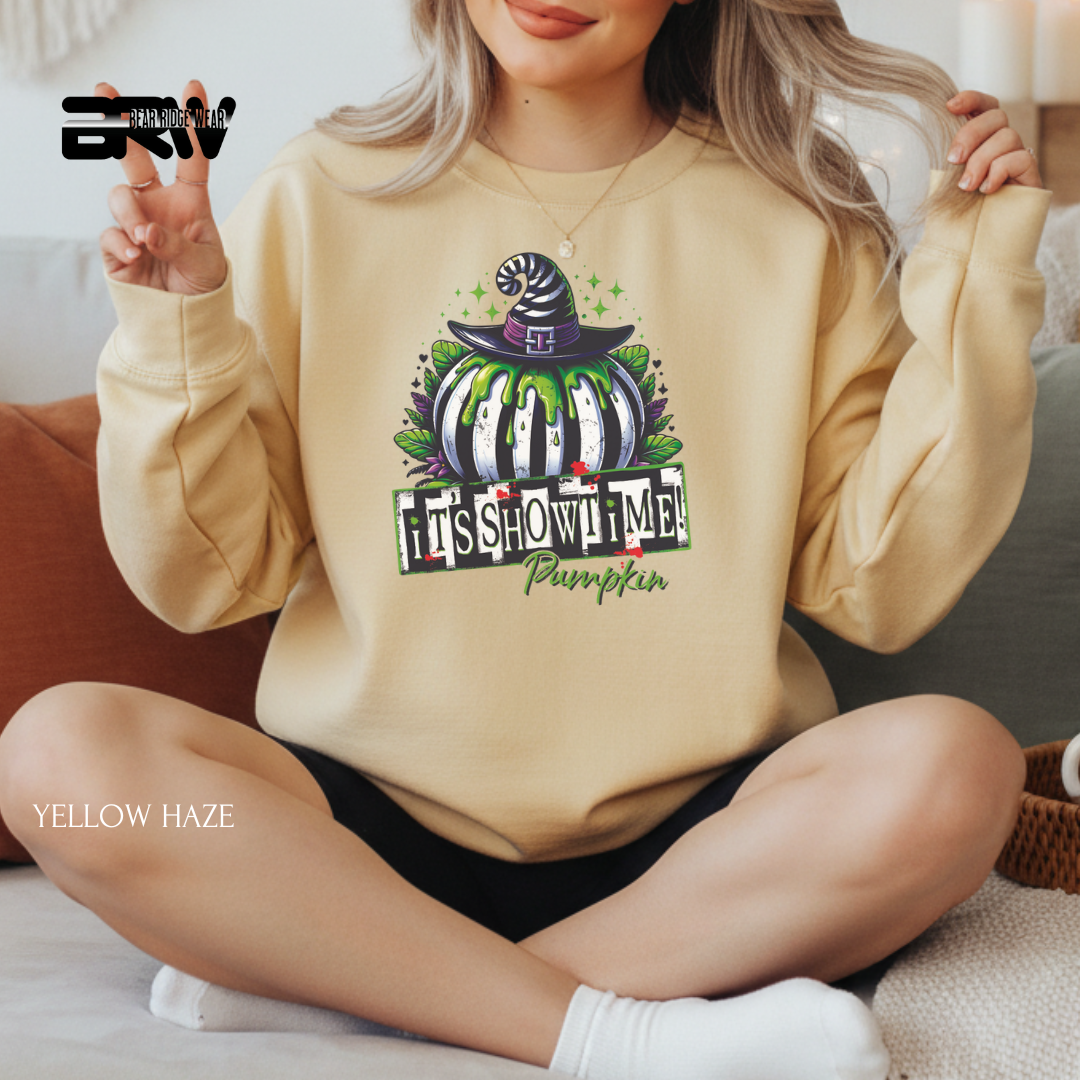 'Its Showtime' Fall Crewneck Sweatshirt