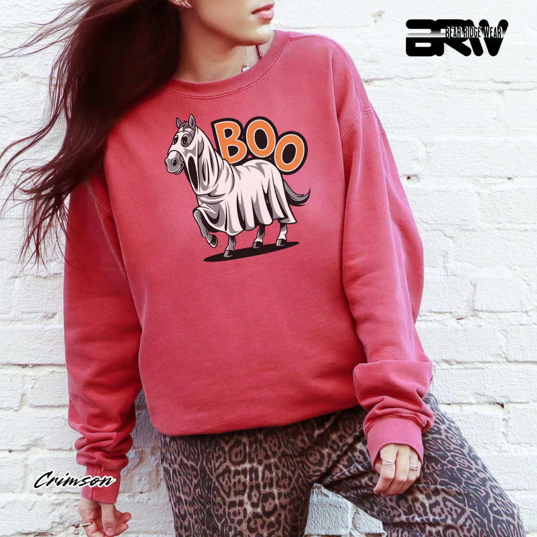 'Horse-Boo' Fall Long Sleeve Tee