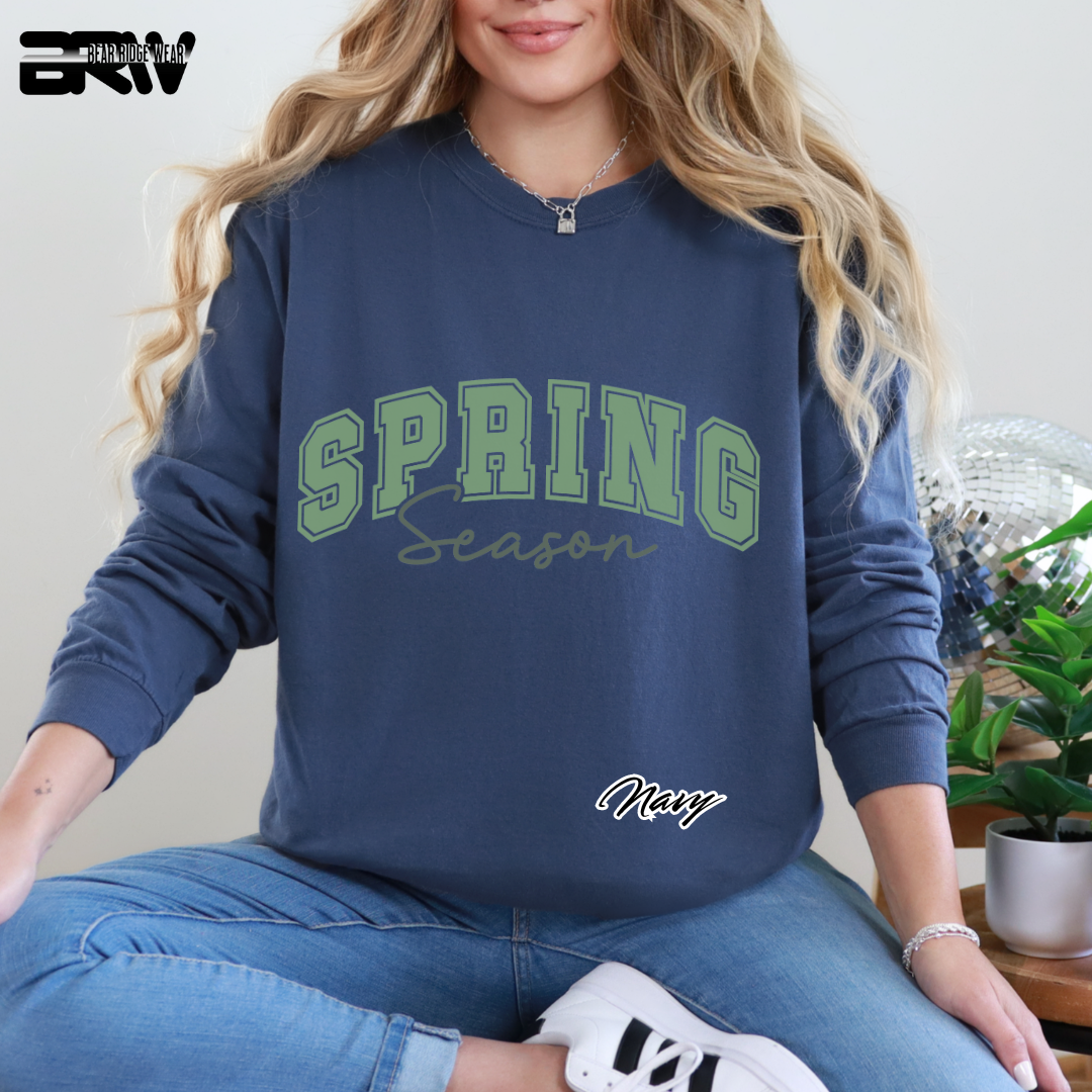 'Spring Season' Long Sleeve Tee