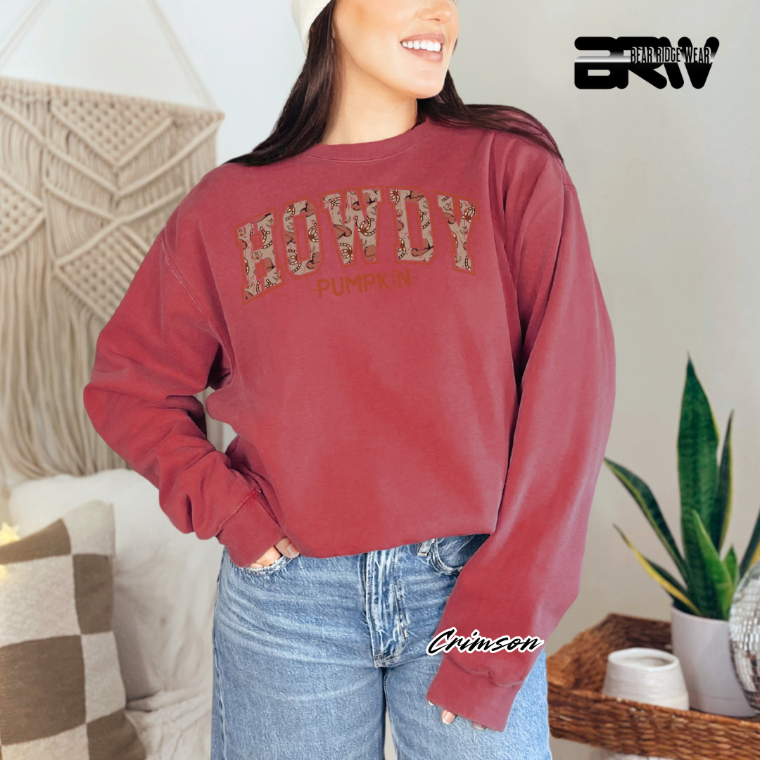 'Howdy Pumpkin' Fall Long Sleeve Tee