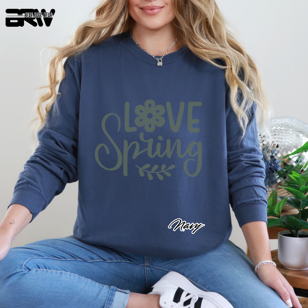 'Love Spring' Long Sleeve Tees