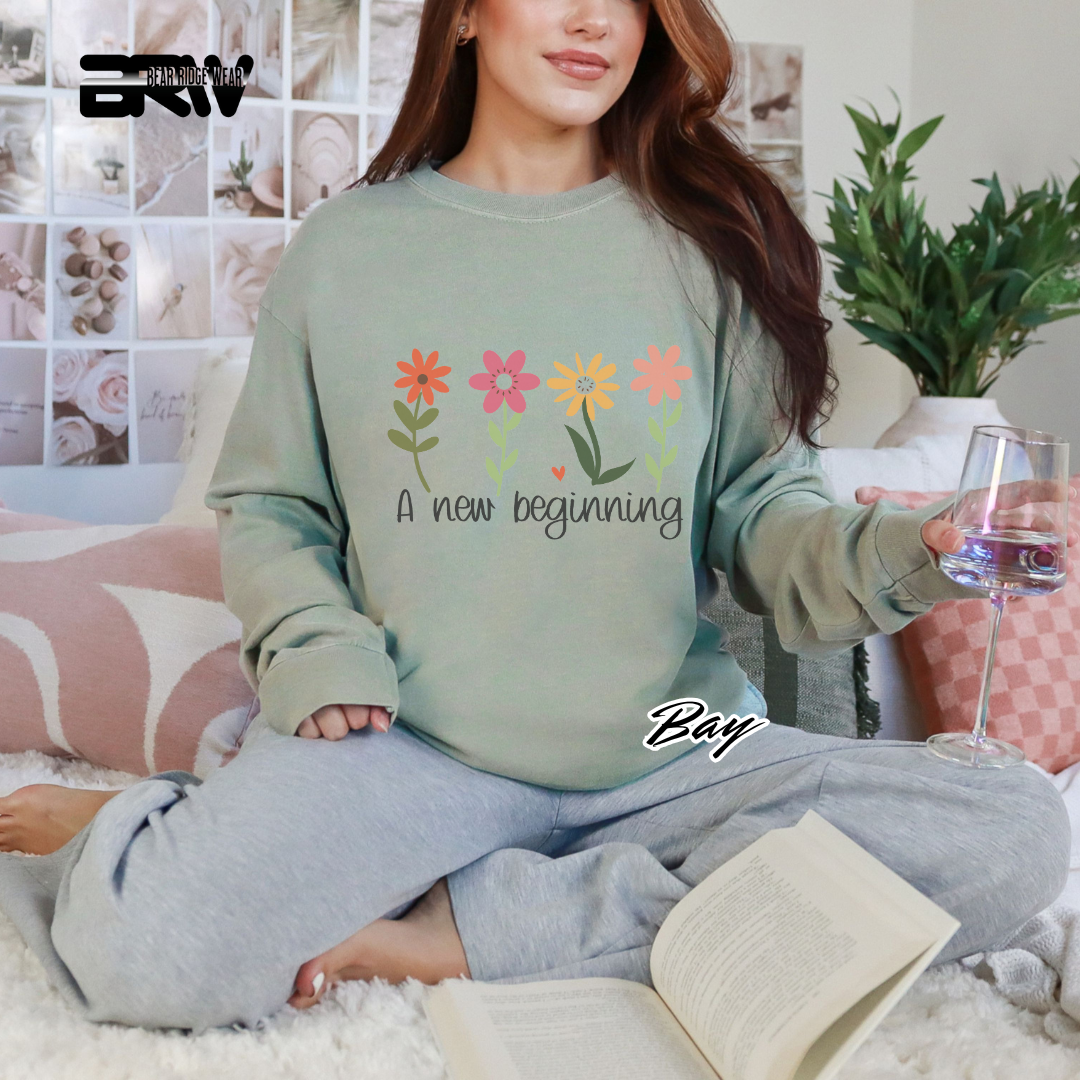 'A New Beginning' Long Sleeve Tee