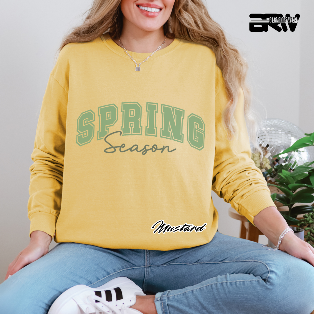 'Spring Season' Long Sleeve Tee