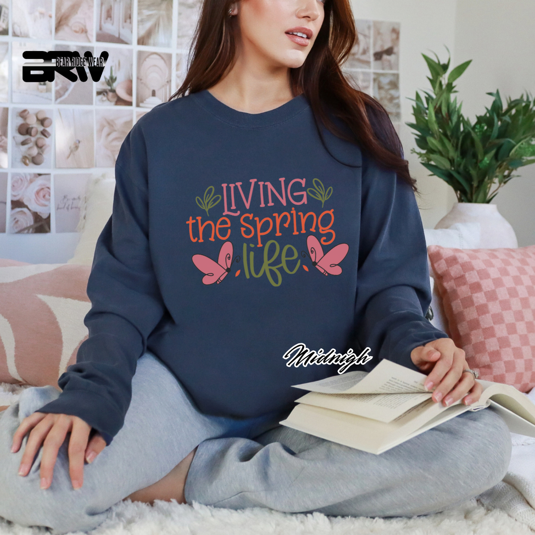 'Living the Spring Life' Long Sleeve Tee