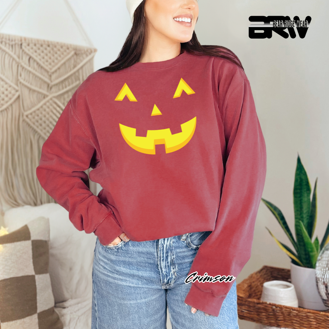 'Jack o Lantern' Fall Long Sleeve Tee