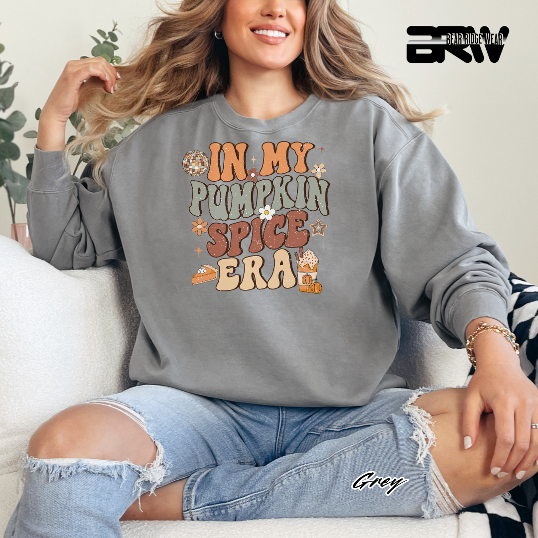 'In My Pumpkin Spice Era' Fall Long Sleeve Tee