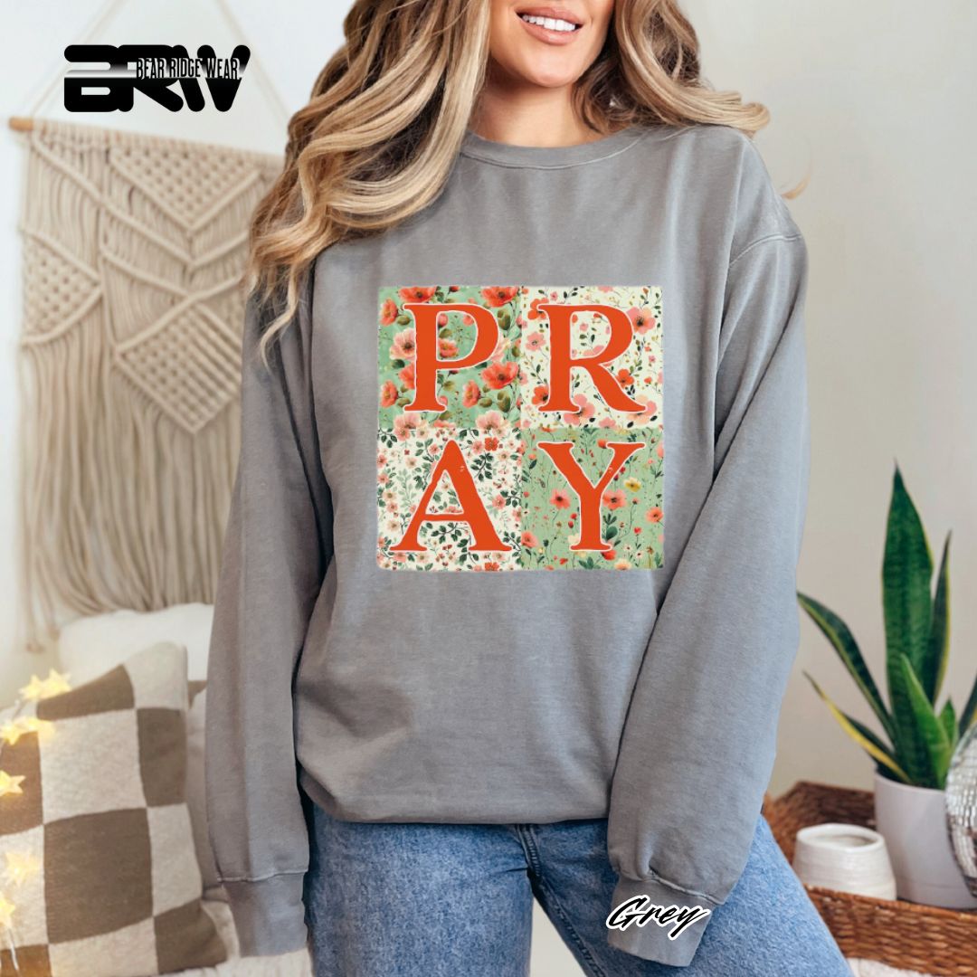 'Pray' Faith Long Sleeve Tee