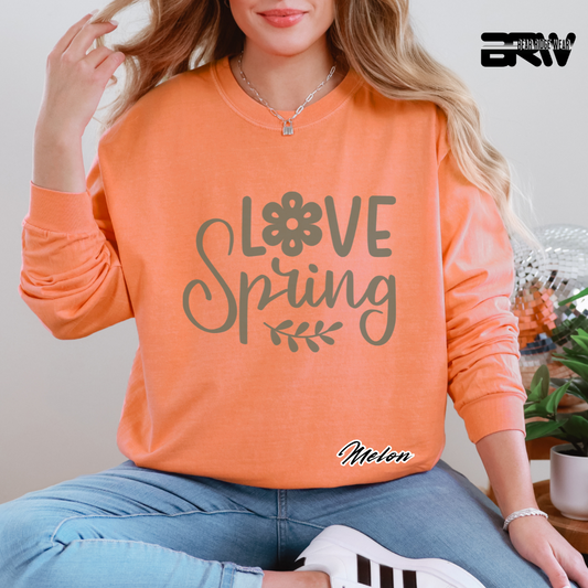 'Love Spring' Long Sleeve Tees