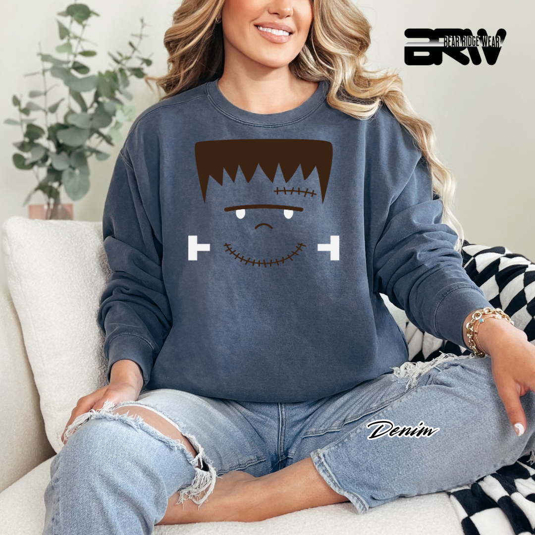'Frankenstein' Fall Long Sleeve Tee