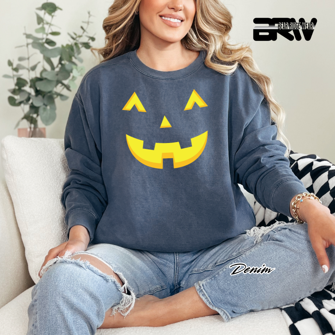 'Jack o Lantern' Fall Long Sleeve Tee