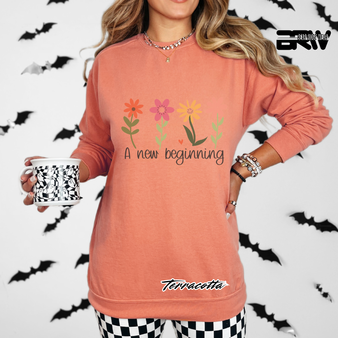 'A New Beginning' Long Sleeve Tee