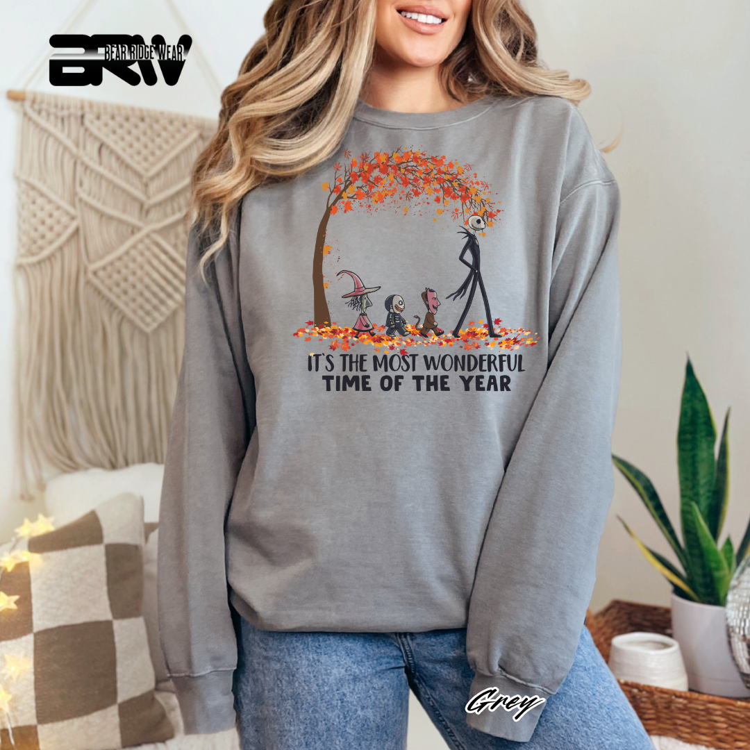 'Its The Most Wonderful Time' Fall Long Sleeve Tee