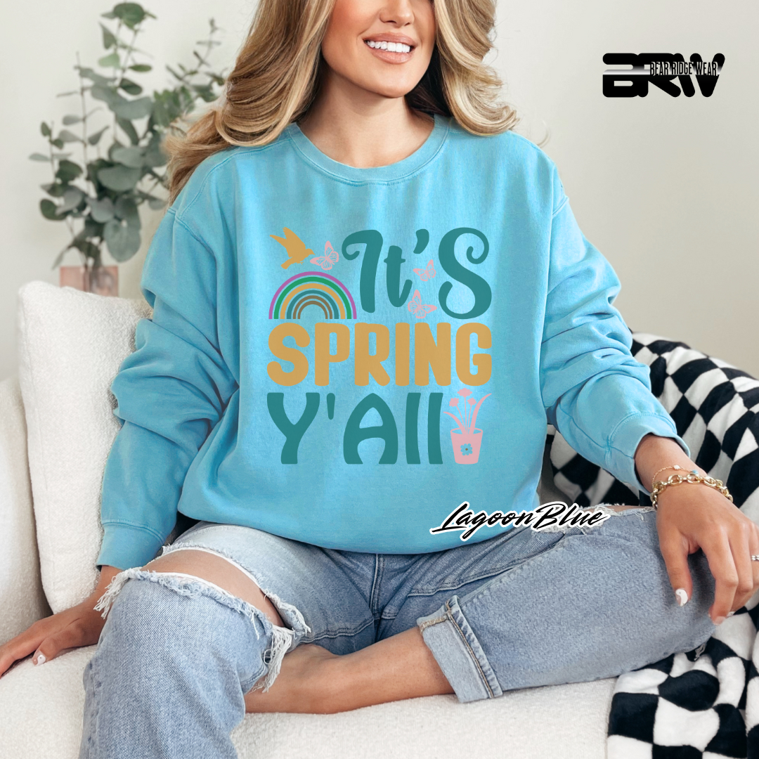 'It's Spring Y’all' Long Sleeve Tee