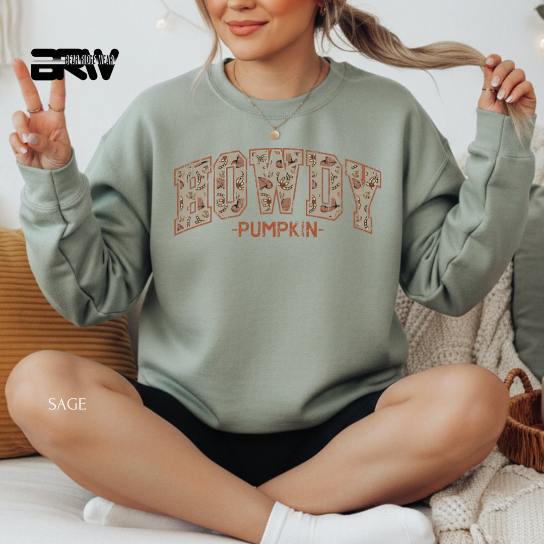 'Howdy Pumpkin' Fall Crewneck Sweatshirt