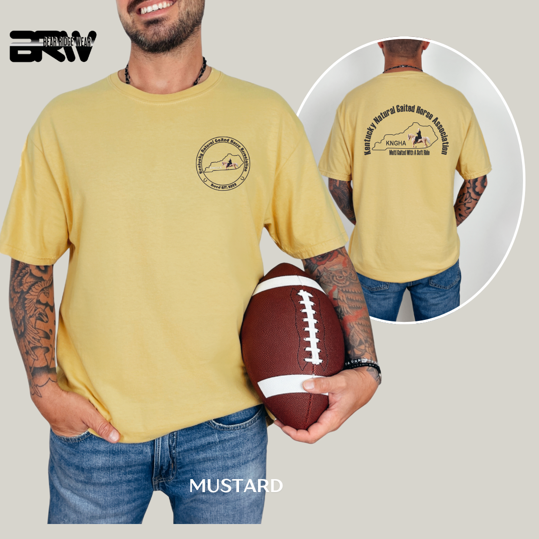 KNGHA MENS T-SHIRT BLACK