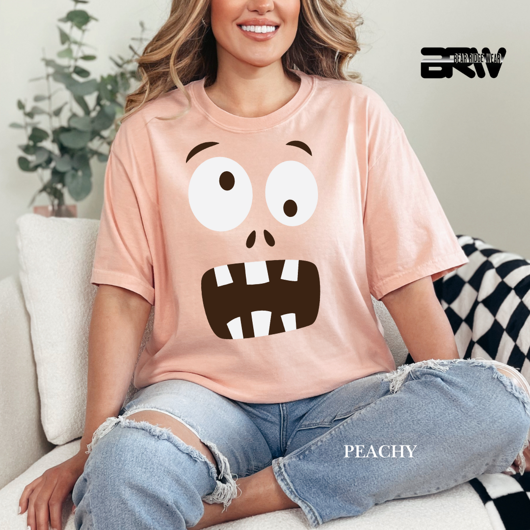 'Monster face' Fall Tee