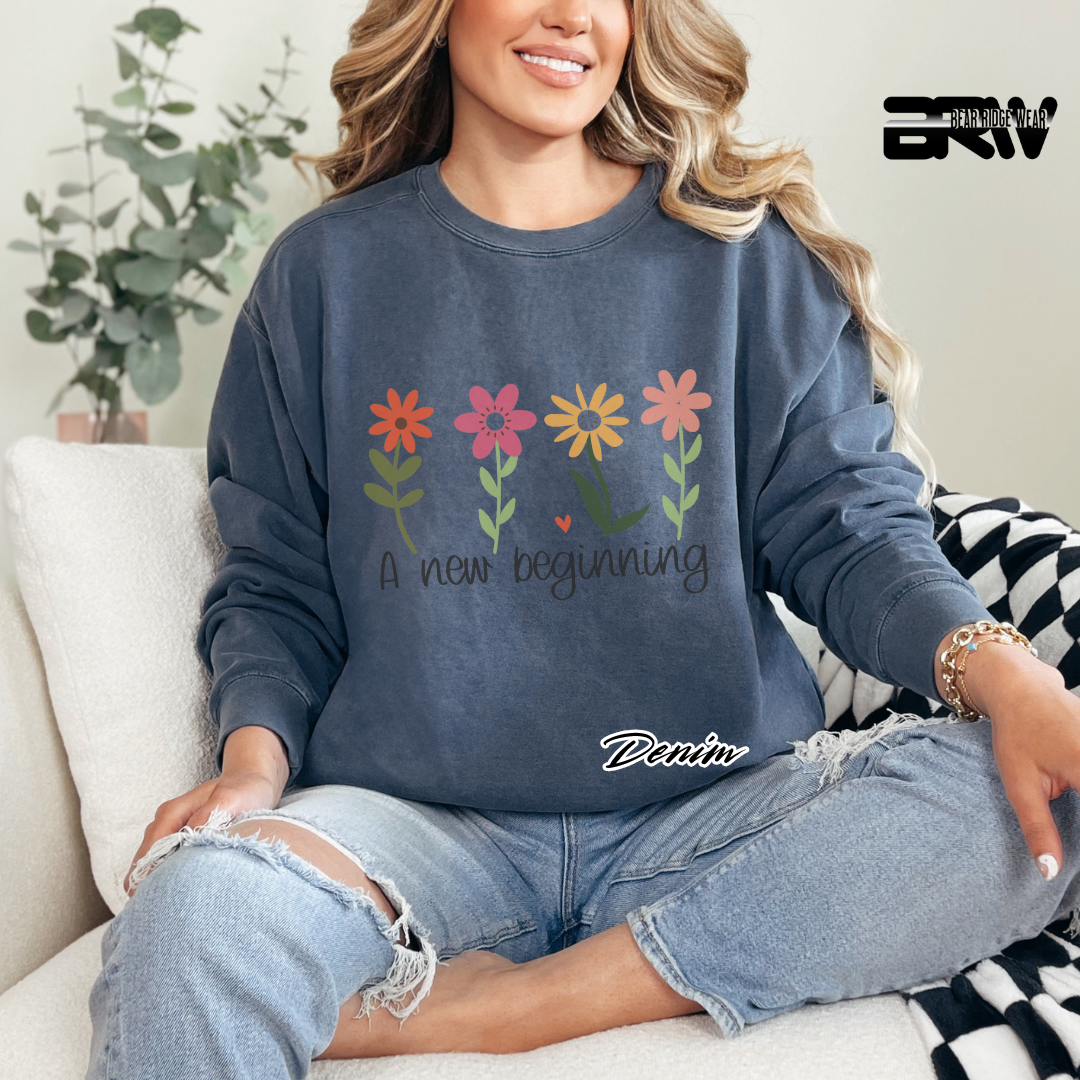 'A New Beginning' Long Sleeve Tee