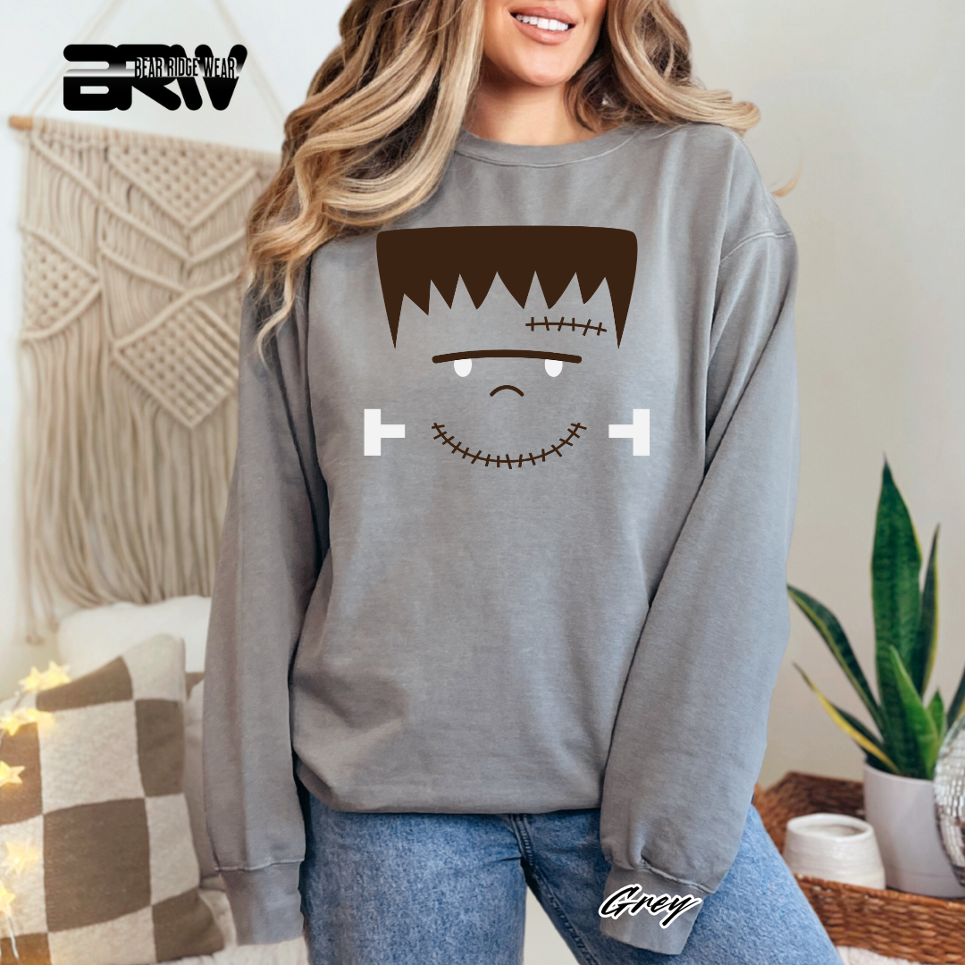 'Frankenstein' Fall Long Sleeve Tee